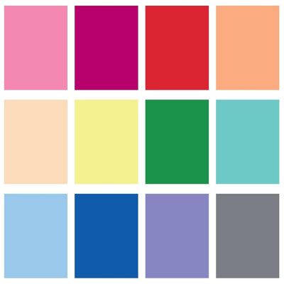 We R Memory Keepers ShotBox Background 12/Sheets-Color Image 1