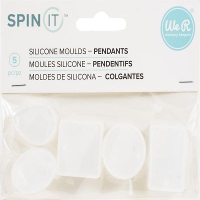 We R Memory Keepers Spin It Epoxy Mold 5/Pkg-Pendant Image 1