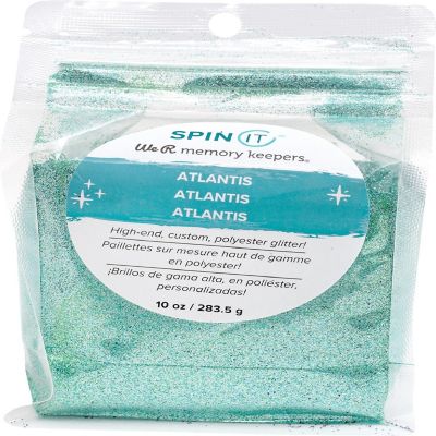 We R Memory Keepers Spin It Fine Glitter 10oz-Atlantis Image 1