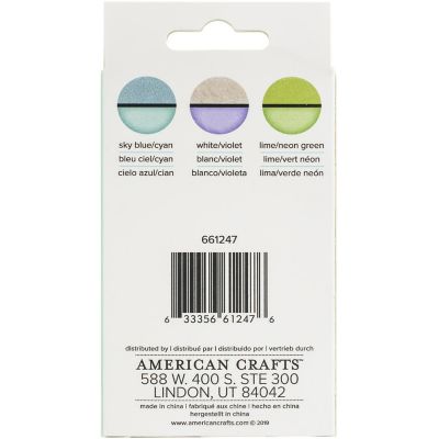 We R Memory Keepers Spin It Glitter 3/Pkg-Glow-In-The-Dark Image 2