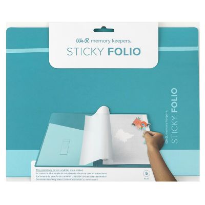 We R Memory Keepers Sticky Folio 8.5"X11"-Mint Image 1