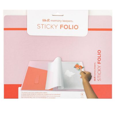 We R Memory Keepers Sticky Folio 8.5"X11"-Red Image 1