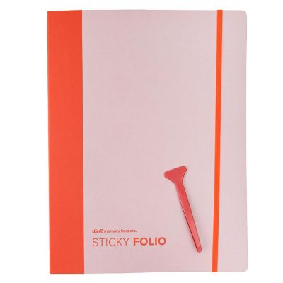 We R Memory Keepers Sticky Folio 8.5"X11"-Red Image 3