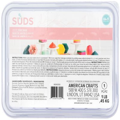 We R Memory Keepers SUDS Soap Base 1lb-White Image 1