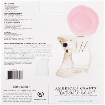 We R Memory Keepers SUDS Soap Maker Bundle 6/Pkg-U.S. Electrical Plug Image 1