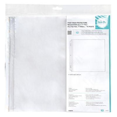 We R Post Bound Photo Sleeves 12"X12" 10/Pkg-Full Page Image 1