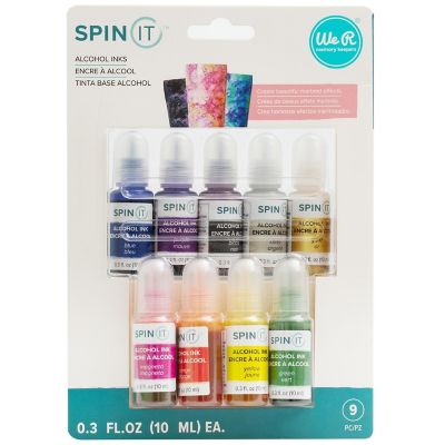 We R Spin It Alcohol Ink 9/Pkg-Rainbow Image 1