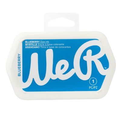 We R Stamping Dye Ink Pad-Blueberry Image 1