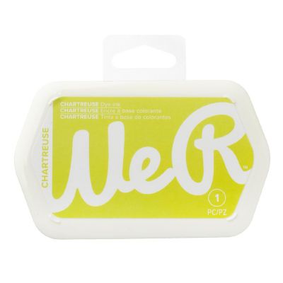We R Stamping Dye Ink Pad-Chartreuse Image 1