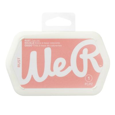 We R Stamping Dye Ink Pad-Rust Image 1