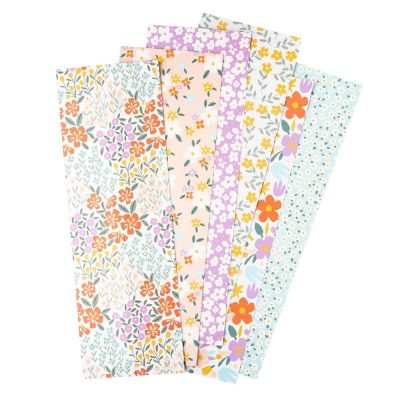 We R Thermal Cinch Binding Spine 6/Pkg-Floral Image 2