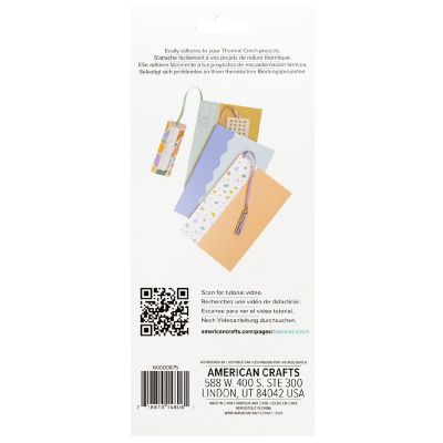 We R Thermal Cinch Bookmarks 6/Pkg-Stencils Image 2