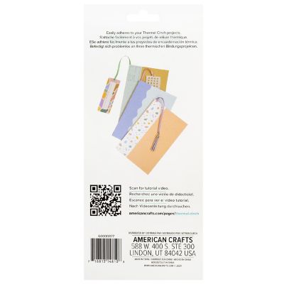 We R Thermal Cinch Bookmarks 6/Pkg-Tassels Image 2