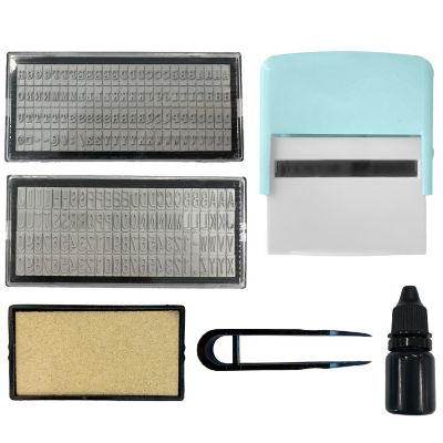 We R Typeset Stamp Punch Set-6 Pieces Image 1