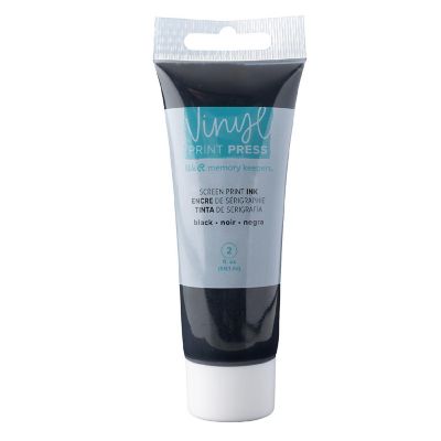 We R Vinyl Print Press Screen Print Ink 2oz-Black | Oriental Trading