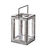Weathered Garden Wooden Lantern 9" Image 1