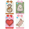 Wedding Carded 4 Piece Cookie Cutter Set Image 1