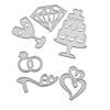 Wedding Cutting Dies - 6 Pc. Image 1
