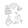 Wedding Cutting Dies - 6 Pc. Image 1