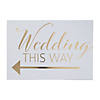Wedding Directional Sign Image 1