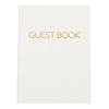 Wedding Guest Book with Gold Foil Accents Image 1
