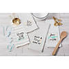 Wedding Themed Embellished Dishtowel (Set Of 4) Image 2