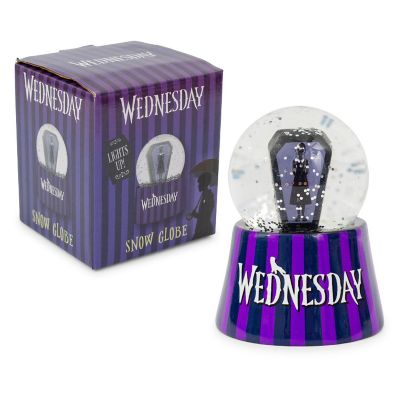 Wednesday Addams Mini Light-Up Snow Globe  3 Inches Tall Image 2