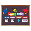 Weekly Focus Cardstock Bulletin Board Decorating Set - 98 Pc. Image 1