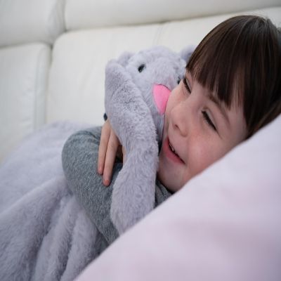 Weighted Lap Bunny Image 1