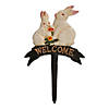 Welcome Bunnies Cast Iron Sign Image 1