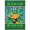Welcome Pot of Gold Outdoor Garden Flag 12.5" x 18" Image 1