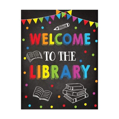 Welcome to the Library 8.5x11in Image 1