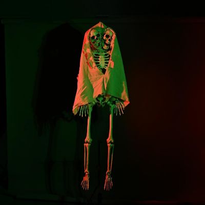 Wellstock - Two-Headed Skeleton Halloween Decoration Image 1