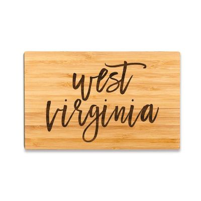 West Virginia Bamboo Board 9.5x6 Image 1