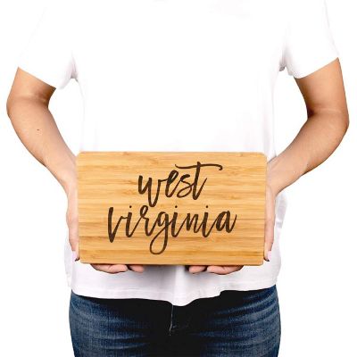 West Virginia Bamboo Board 9.5x6 Image 2