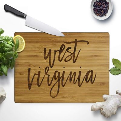 West Virginia Bamboo Board 9.5x6 Image 3