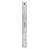 Westcott 12" Stainless Steel Office Ruler With Non Slip Cork Base, Pack of 3 Image 2
