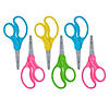 Westcott 5" Hard Handle Kids Scissors, Pointed, Assorted Colors, 2 Per Pack, 3 Packs Image 1