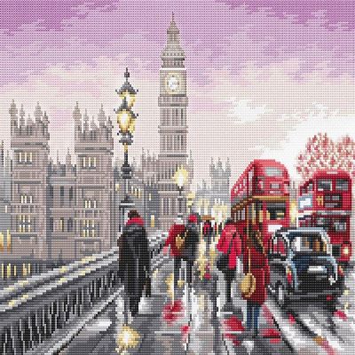 Westminster Bridge L8040 LetiStitch Counted Cross Stitch Kit Image 1