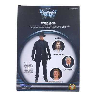 Westworld Man in Black 7 Inch Action Figure Image 1
