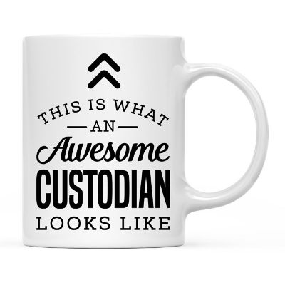 What an Awesome Custodian Coffee Tea Mug Image 2