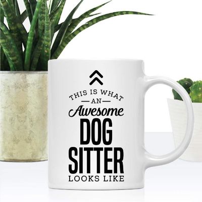 What an Awesome Dog Sitter Coffee Mug Image 1