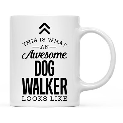 What an Awesome Dog Walker Coffee Mug Image 2