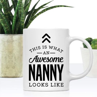 What an Awesome Nanny Coffee Tea Mug Image 1
