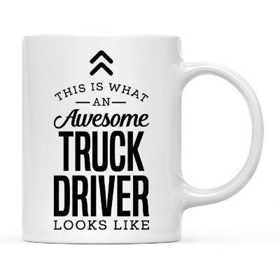 What an Awesome Truck Driver Coffee Mug Image 2