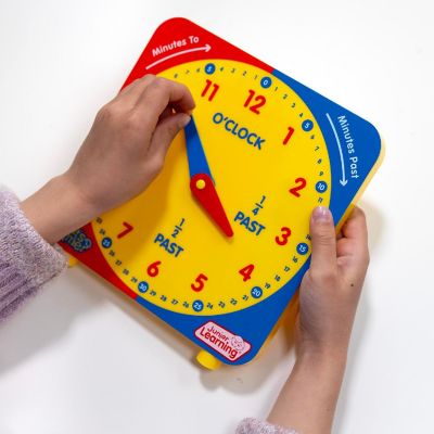 What's the Time Geared Clock Educational Toy Image 2