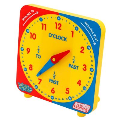 What's the Time Geared Clock Educational Toy Image 3