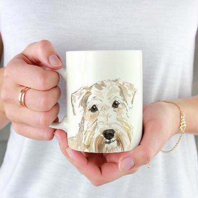 Wheaten Terrier Up Close Ceramic Mug Image 1