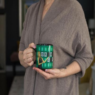Wheel of Fortune "Drink More Coffee" Color-Changing Mug  Holds 16 Ounces Image 2