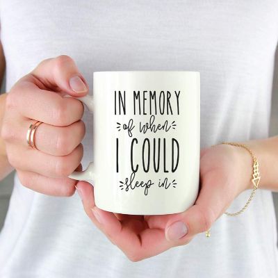 When I Could Sleep In Ceramic Mug Image 1